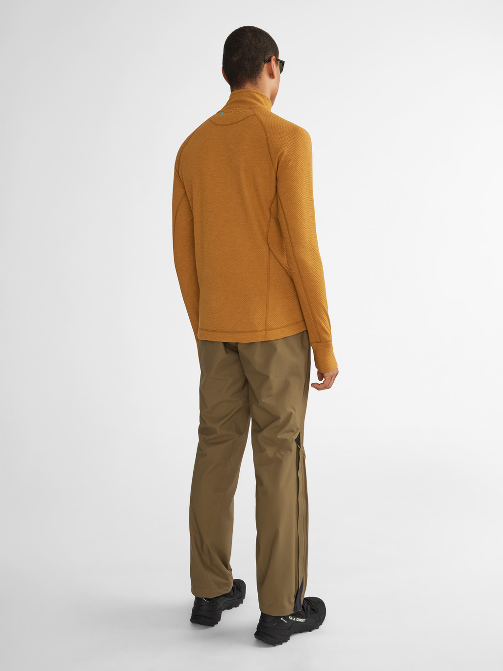 Image 5 for product Huge Half Zip Sweater Men's