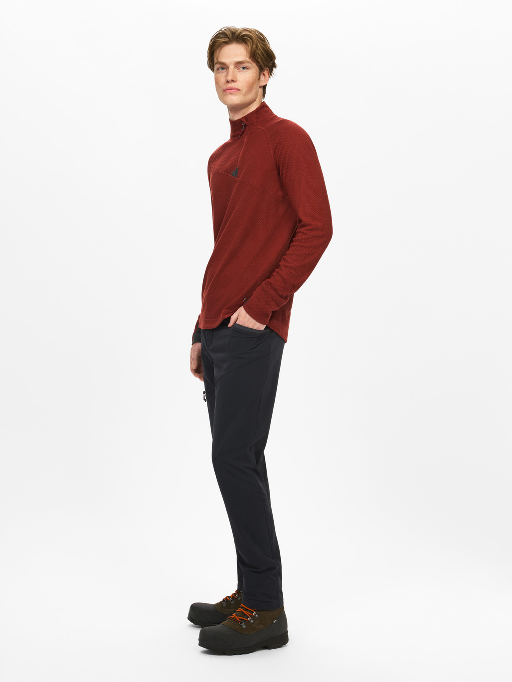 Image 3 for product Huge Half Zip Sweater Herr