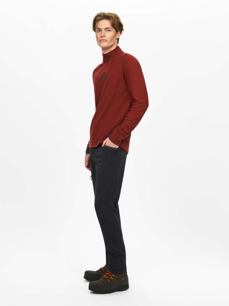 Huge Half Zip Genser Herre image 3