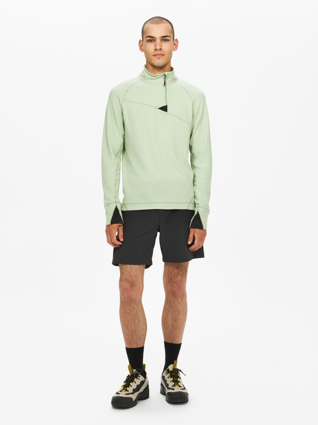 Image 2 for product Huge Half Zip Sweater Men's
