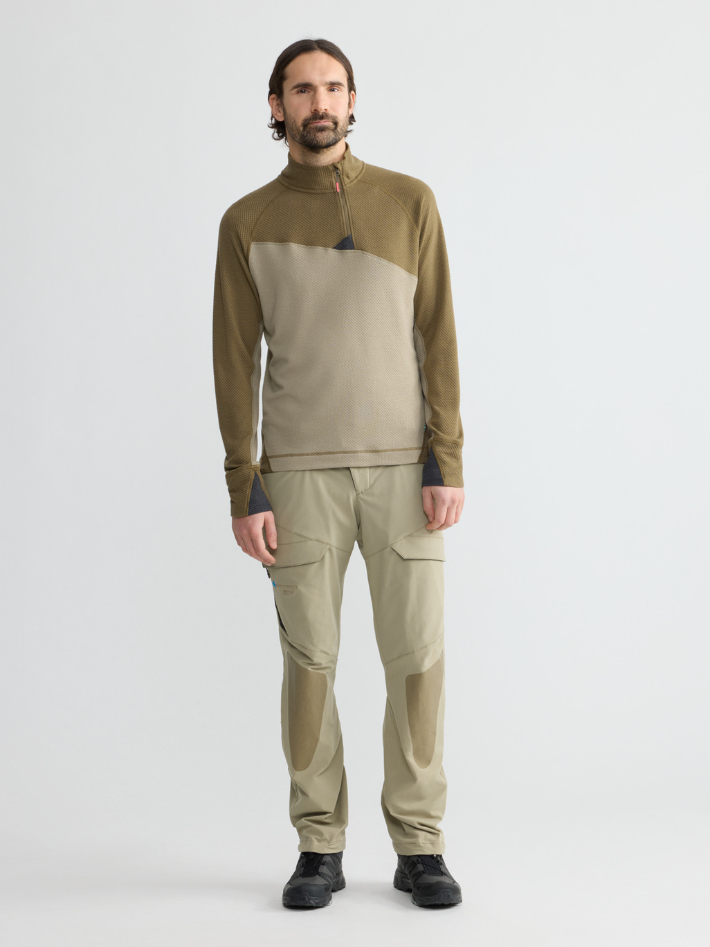 Image 2 for product Huge Half Zip Sweater Men's