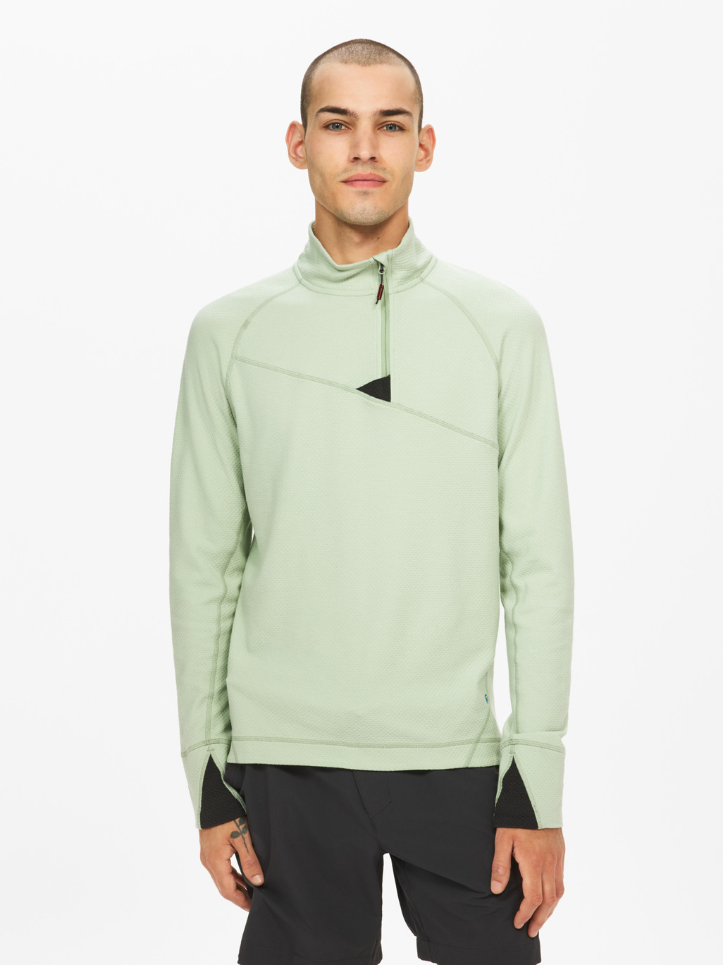 Image 1 for product Huge Half Zip Sweater Men's