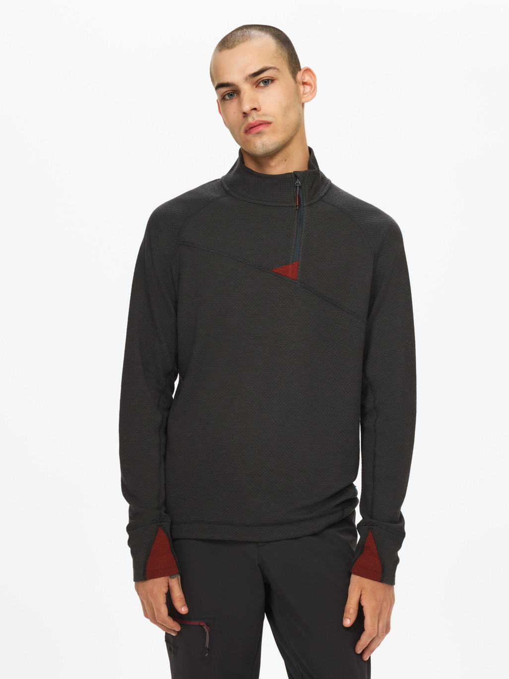 Image 1 for product Huge Half Zip Sweater Herr