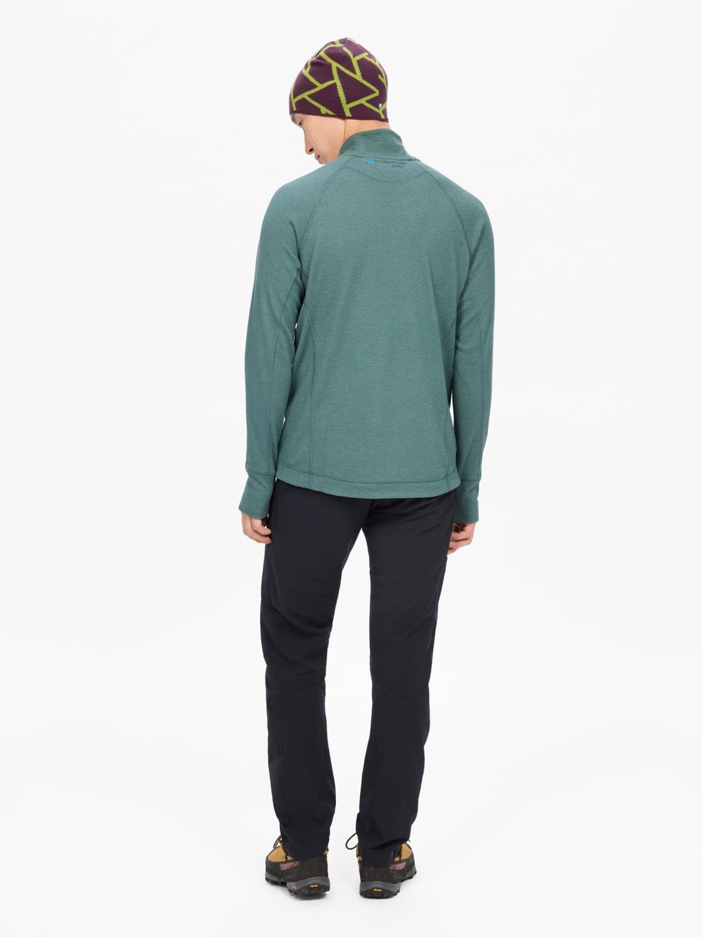 Image 4 for product Huge Half Zip Sweater Men's