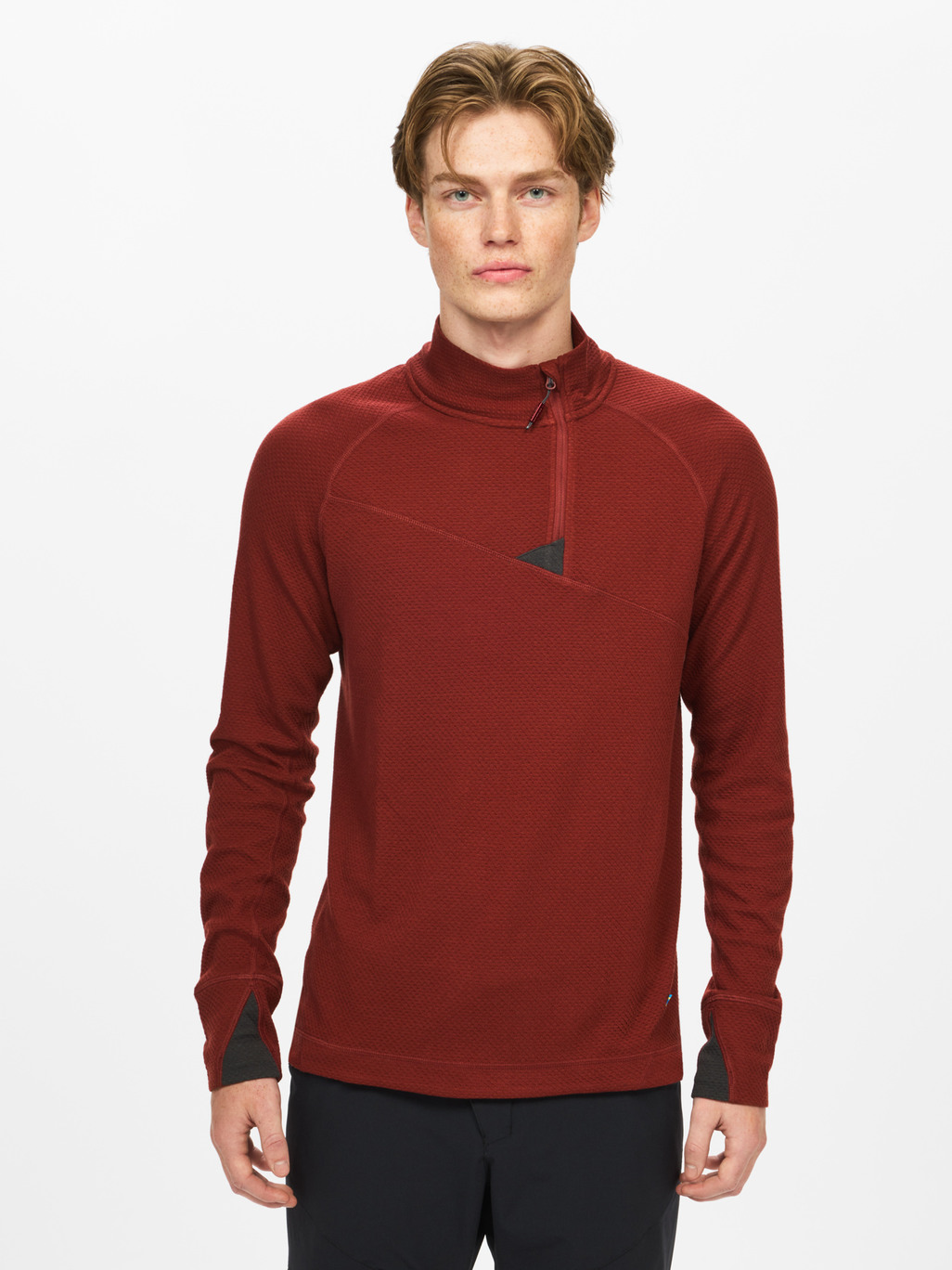 Image 1 for product Huge Half Zip Sweater Herr