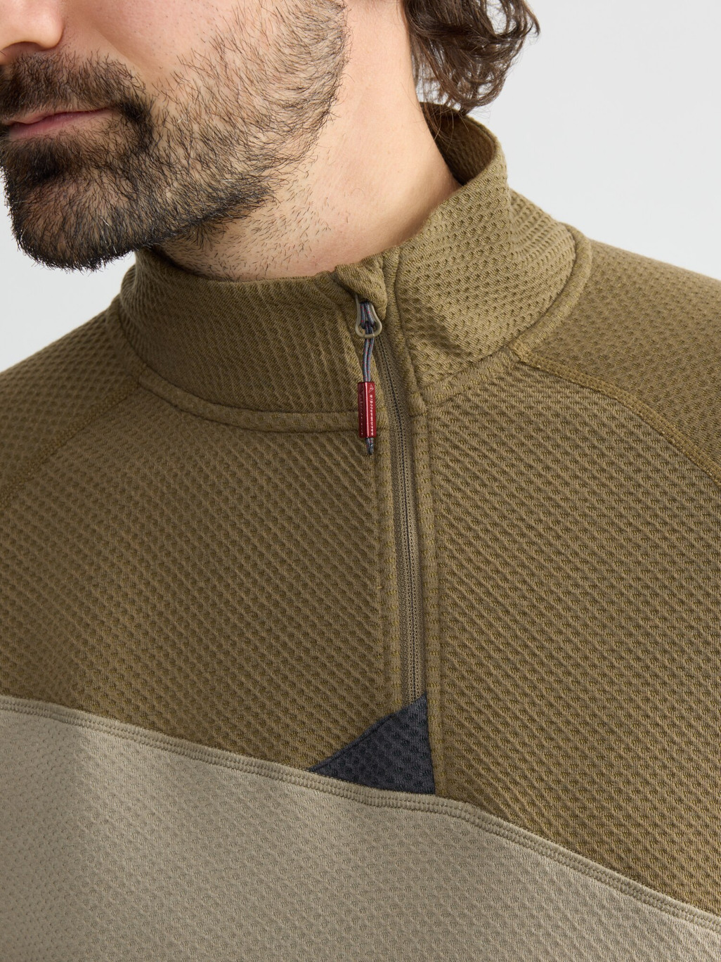 Image 5 for product Huge Half Zip Sweater Men's