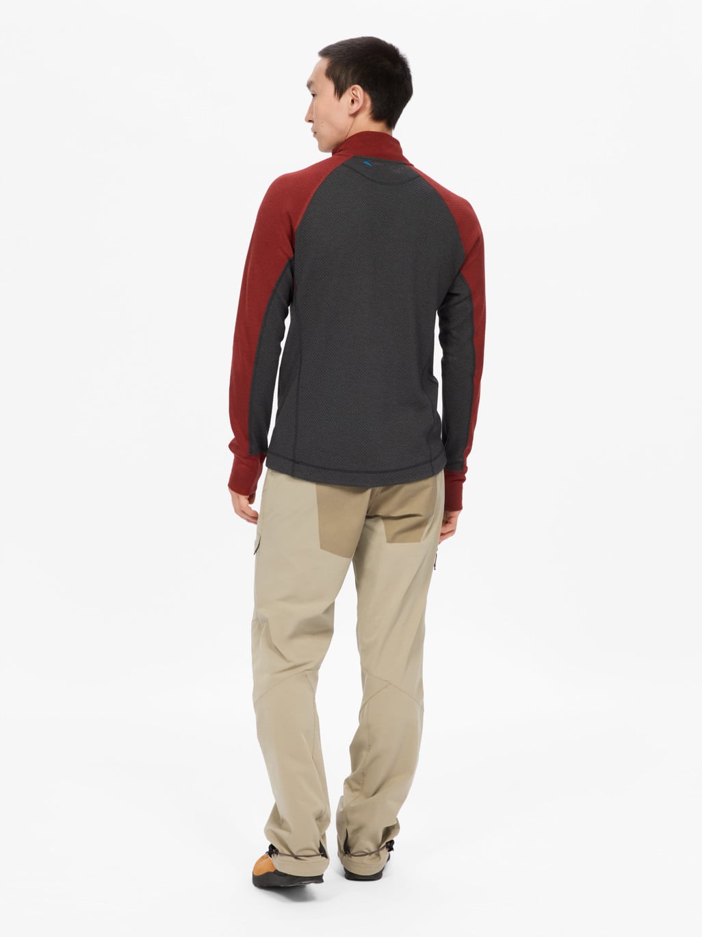Image 4 for product Huge Half Zip Sweater Men's