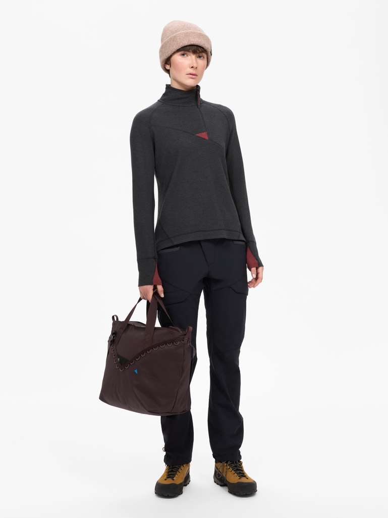 Huge Half Zip Sweater Damen image 2