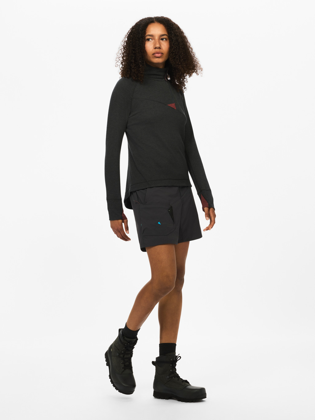 Image 3 for product Huge Half Zip Sweater Women's