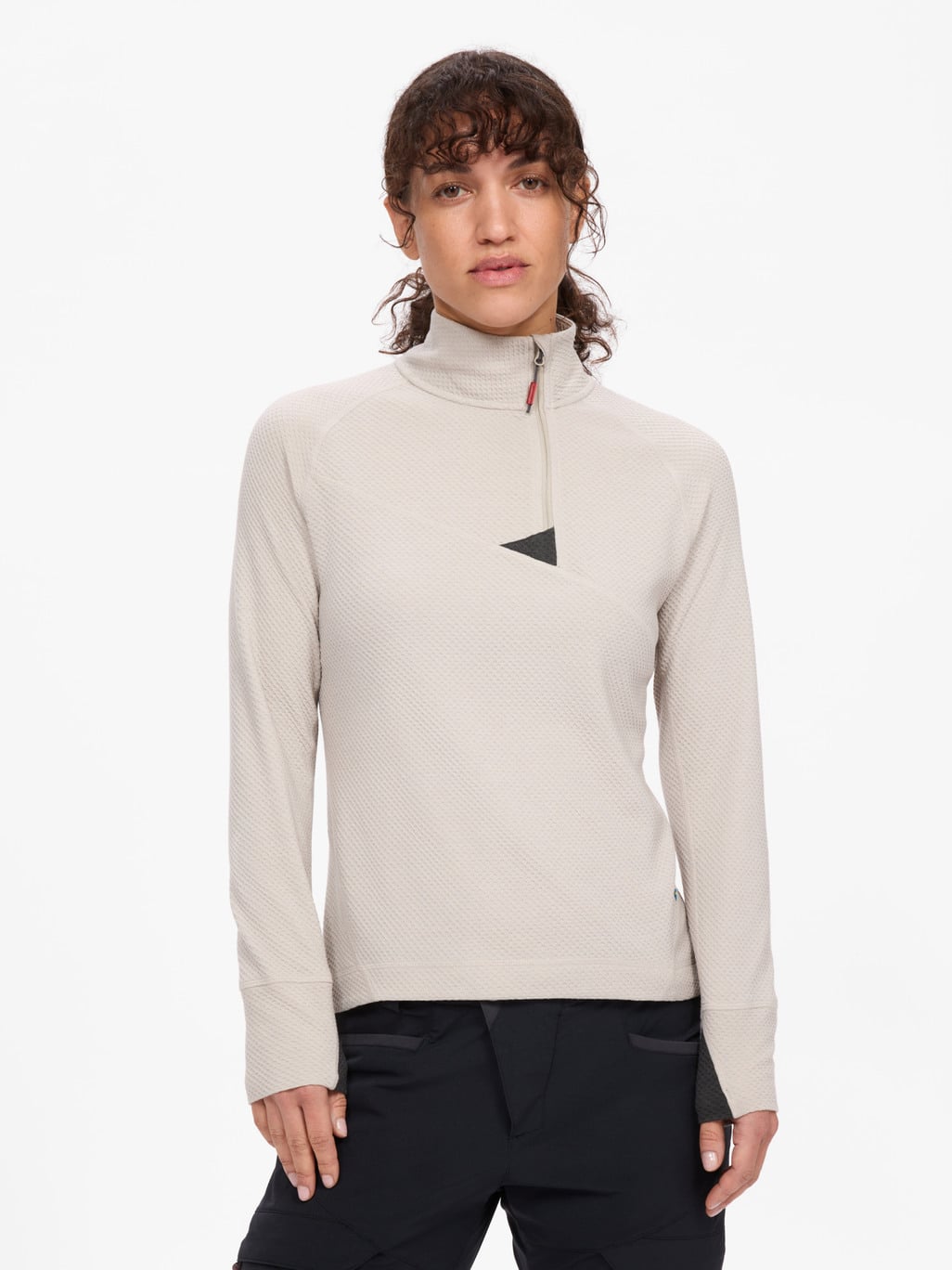 Advantages image for product Huge Half Zip Sweater Women's