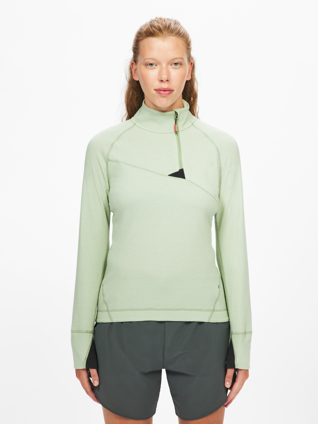 Image 1 for product Huge Half Zip Sweater Women's