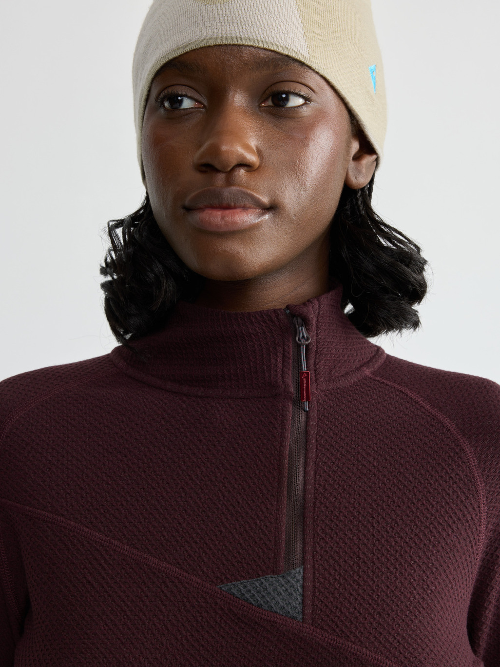 Image 5 for product Huge Half Zip Sweater Women's