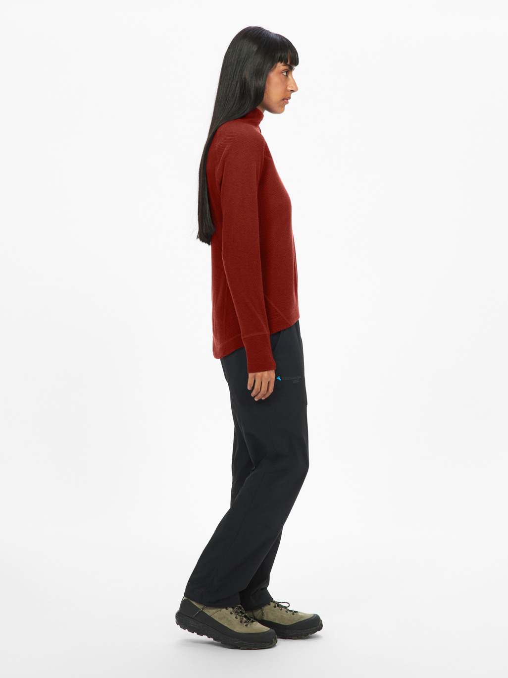 Image 3 for product Huge Half Zip Sweater Women's