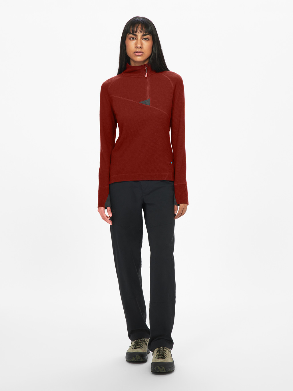 Image 5 for product Huge Half Zip Sweater Women's