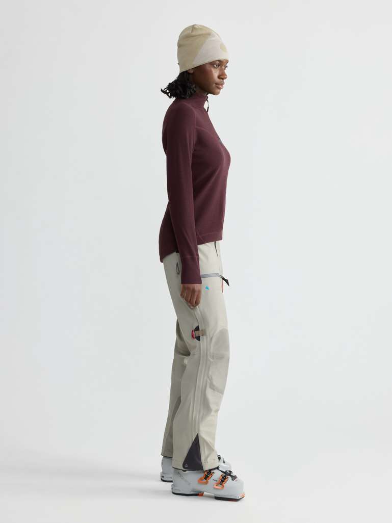 Huge Half Zip Sweater Women's