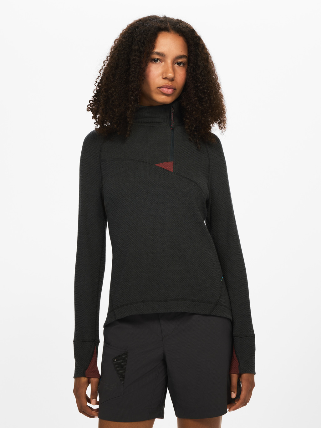 Image 1 for product Huge Half Zip Sweater Women's