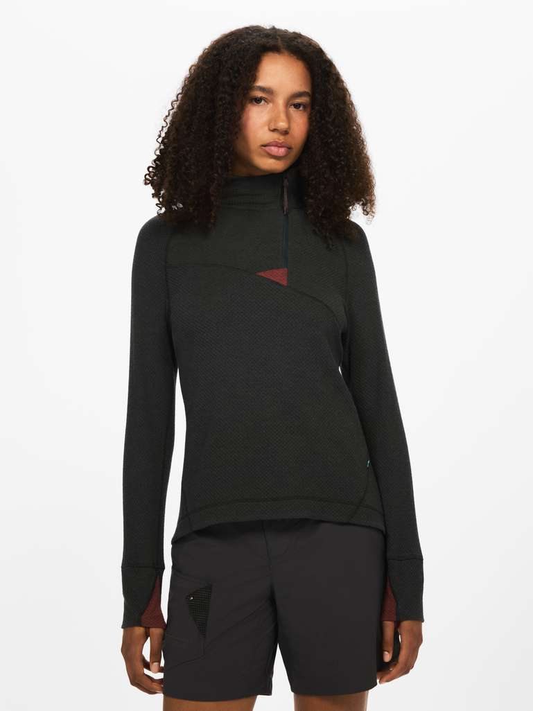 Huge Half Zip Sweater Women's image 1