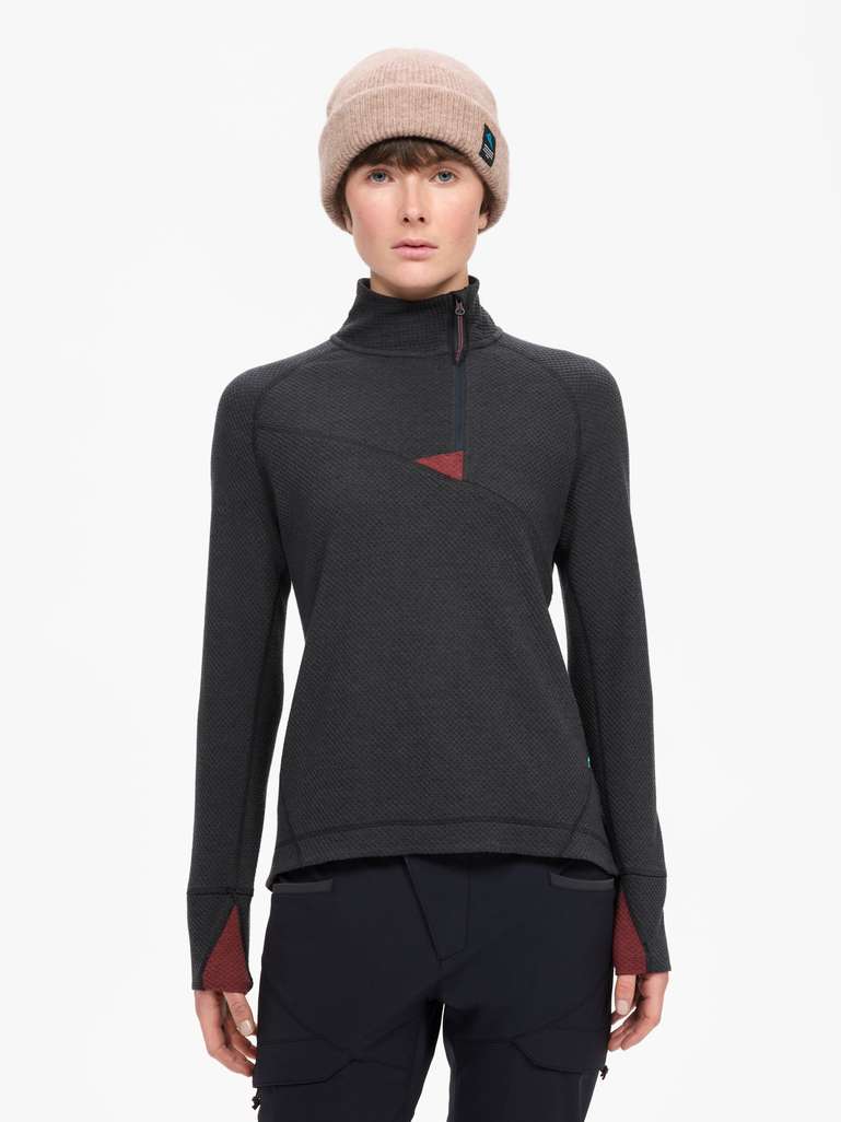 Huge Half Zip Sweater Women's image 1