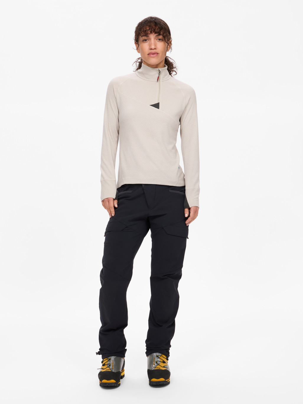 Image 2 for product Huge Half Zip Sweater Women's