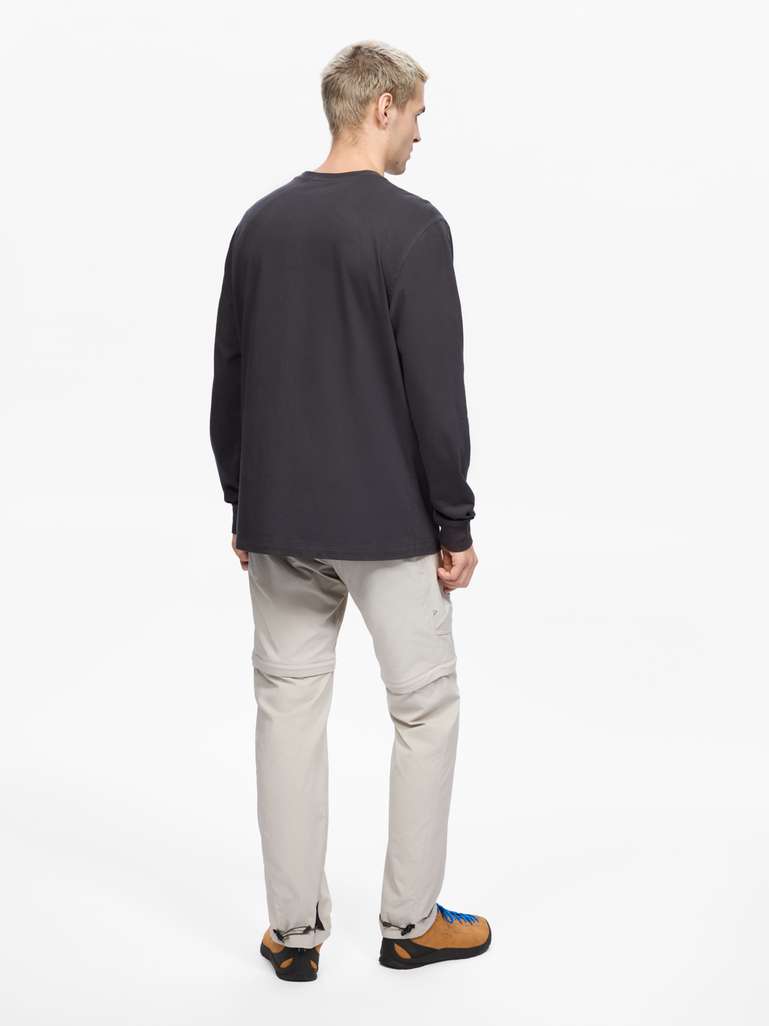 Klättermusen Root Logo LS Tee M's | Clay | Klättermusen