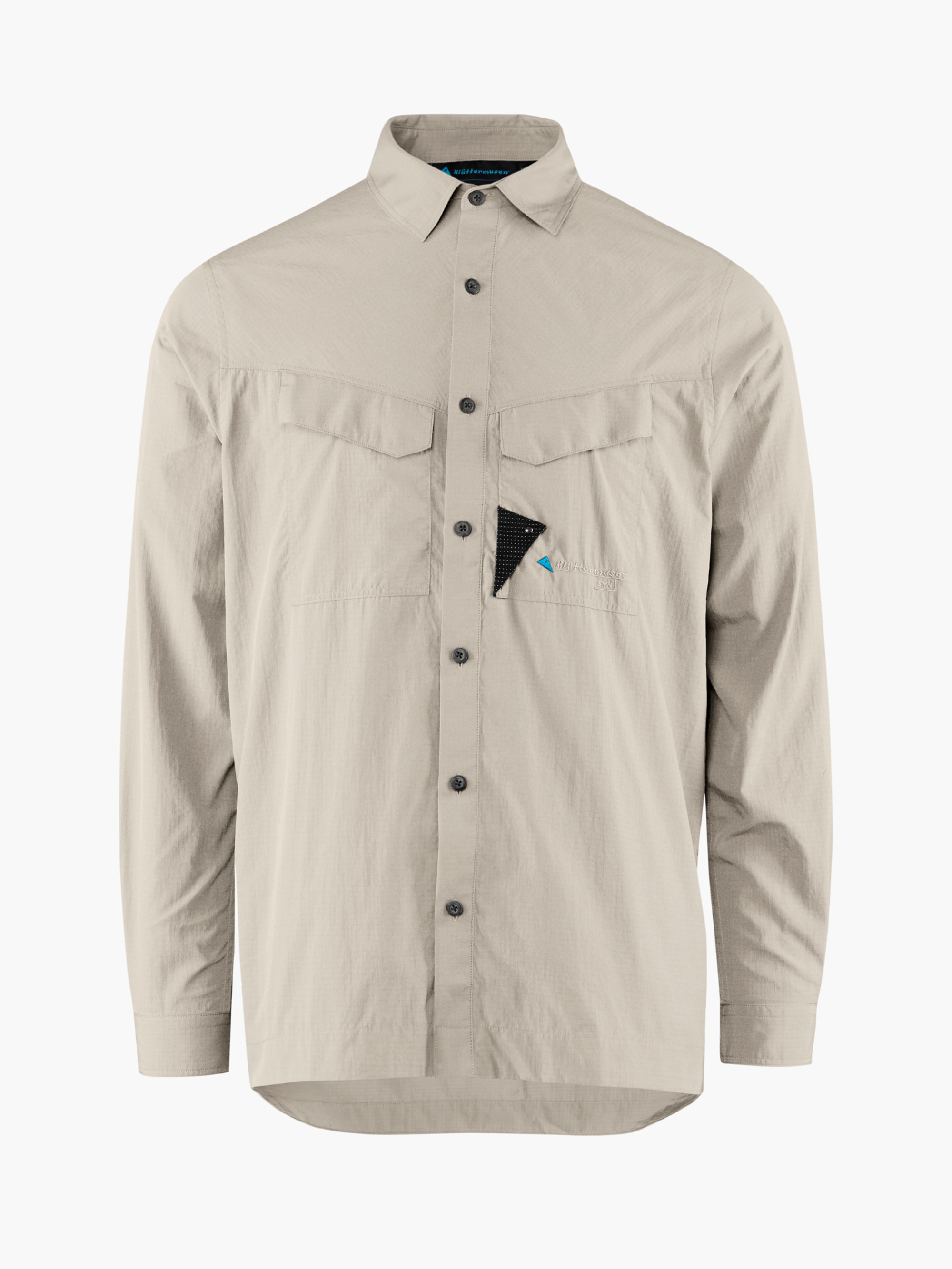 Klättermusen Syn LS Shirt M's | Green Lake | Klättermusen
