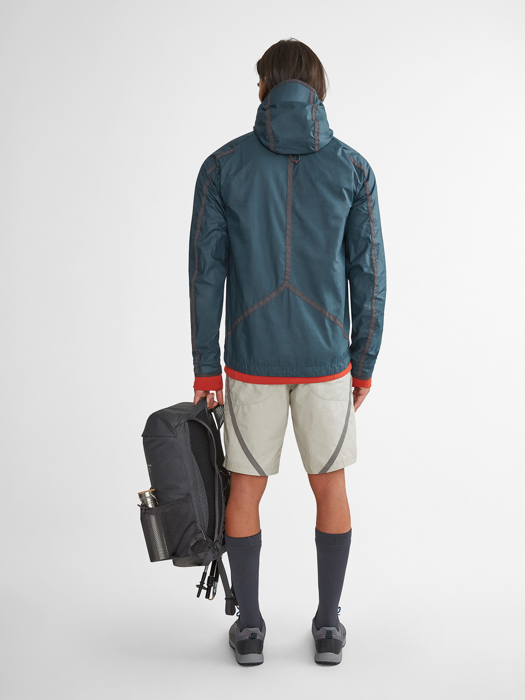 Image 5 for product Ansur Hooded Wind Jacket Men's