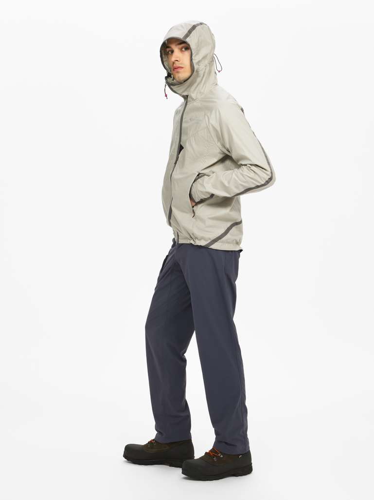 Klättermusen Ansur Hooded Wind Jacket M's | Dove Raven | Klättermusen