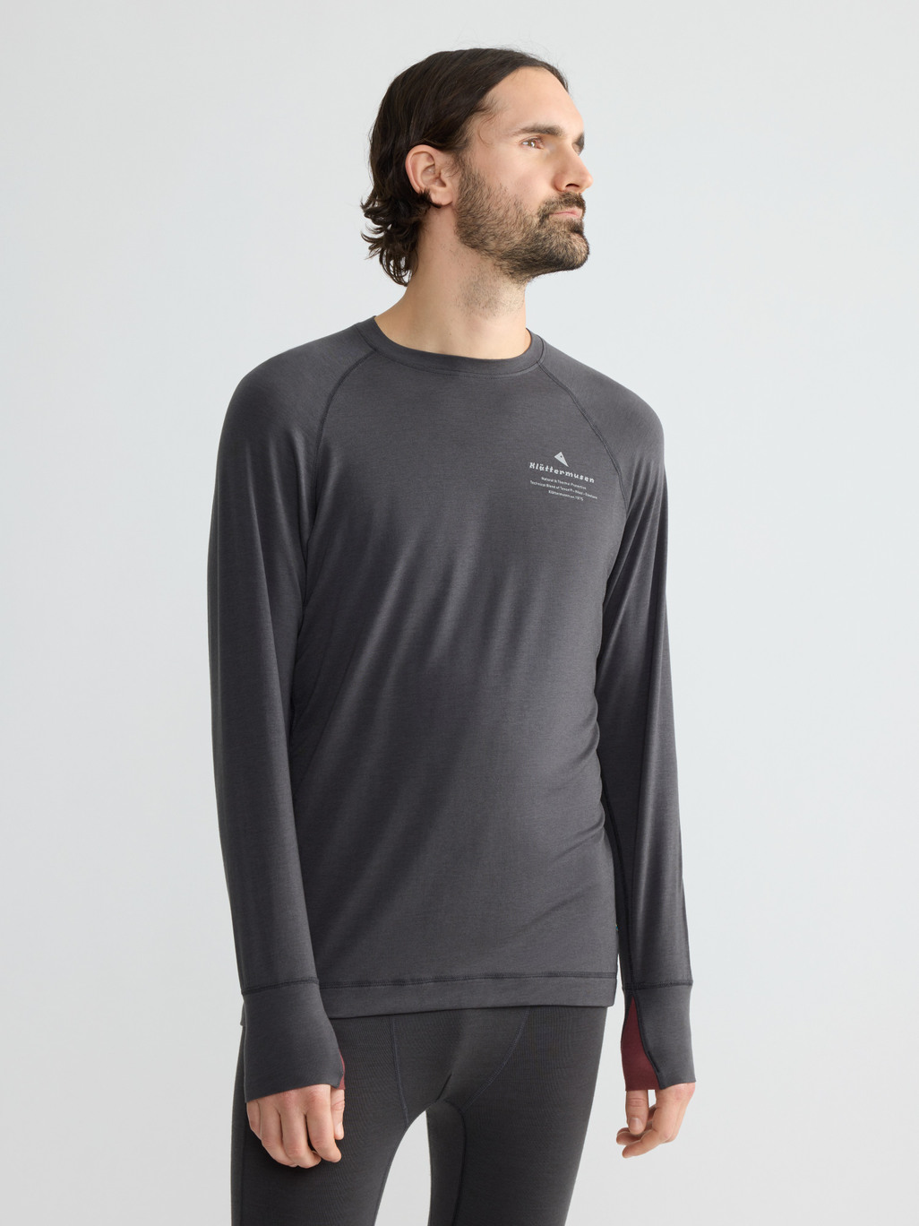 Image 3 for product Fafne Crew LS Tee Men's