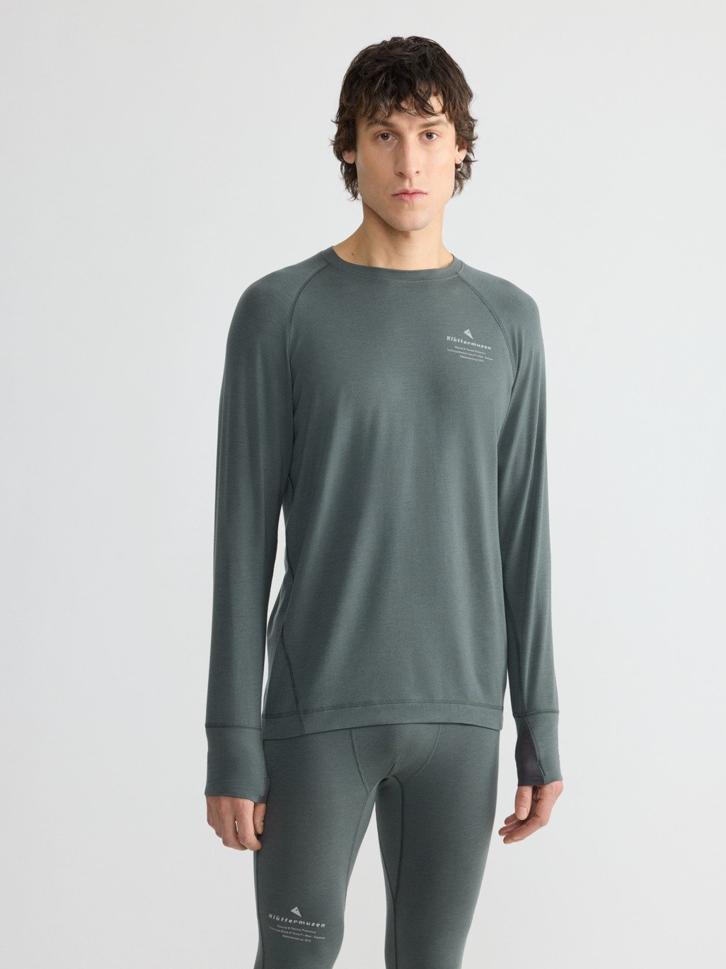 Image 1 for product Fafne Crew LS Tee Men's