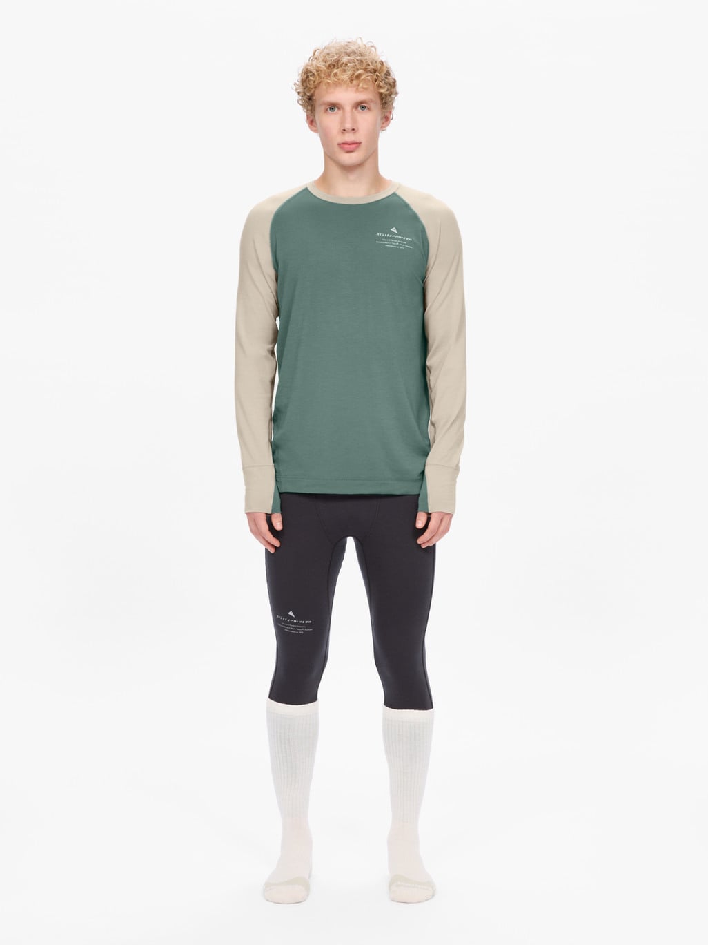 Image 2 for product Fafne Crew LS Tee Men's