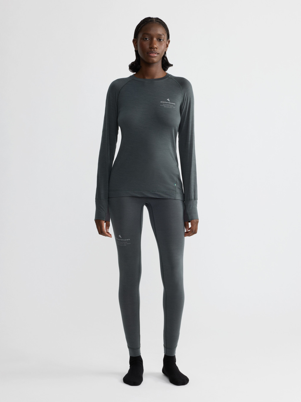 Image 4 for product Fafne Crew LS Tee Women's