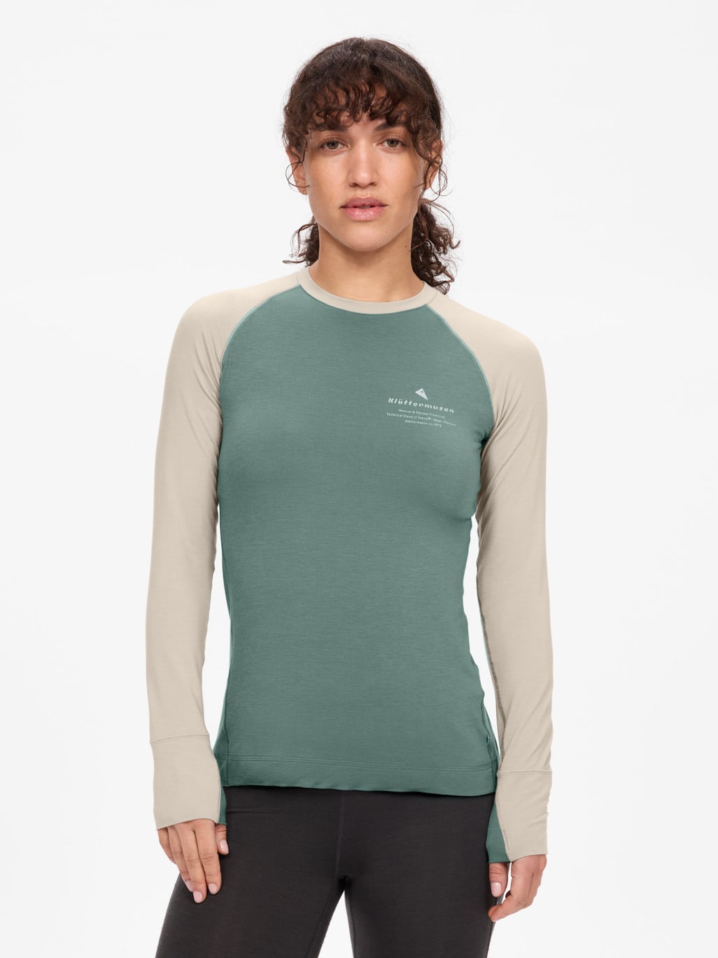 Image 1 for product Fafne Crew LS Tee Women's