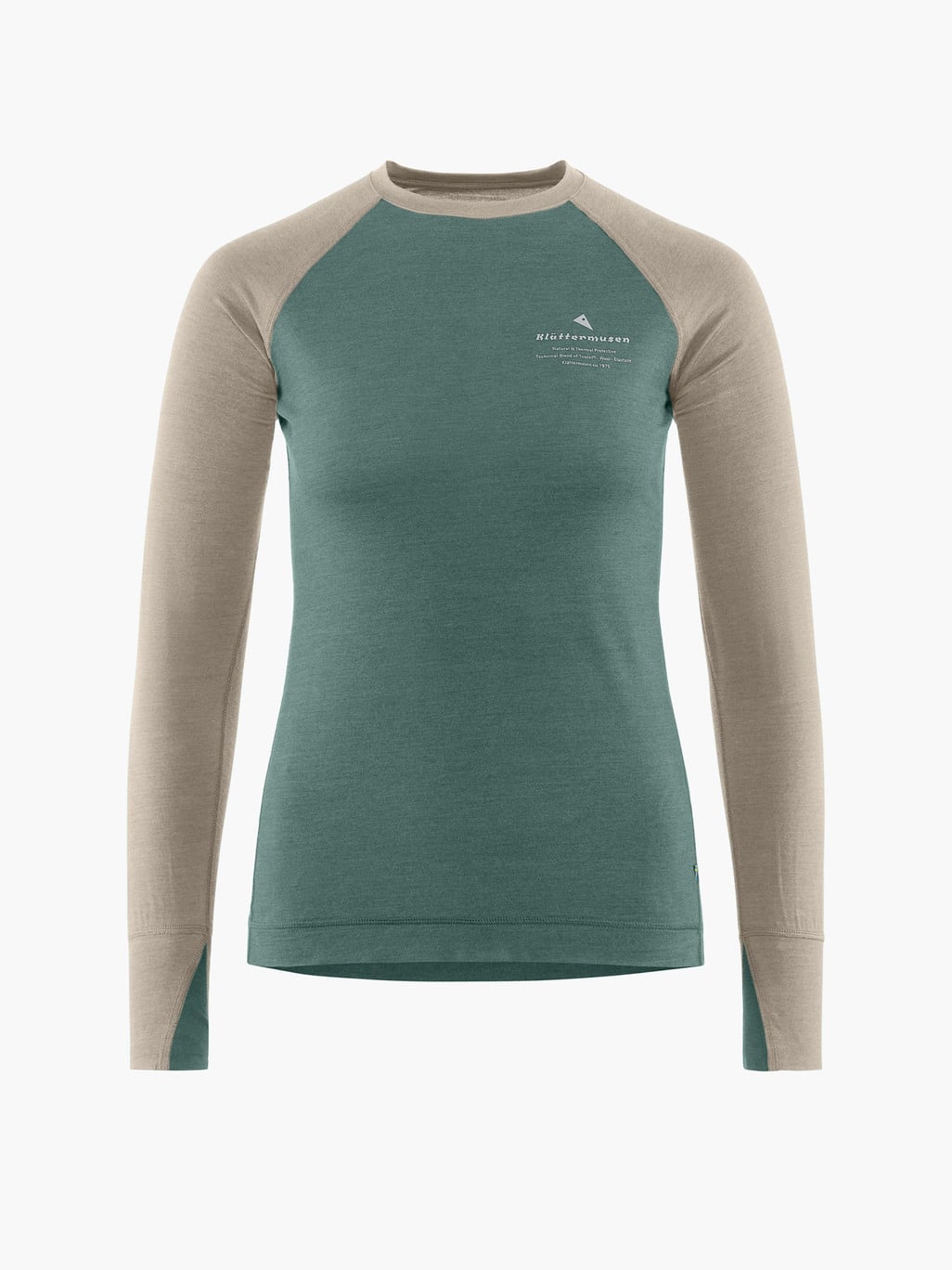 Image 7 for product Fafne Crew LS Tee Women's