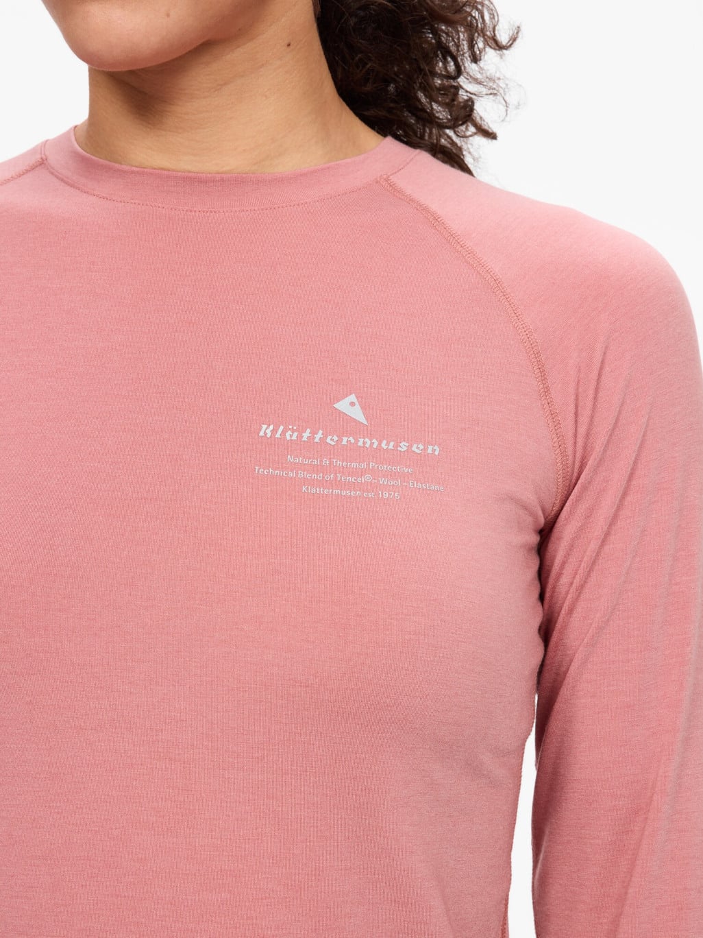 Image 8 for product Fafne Crew LS Tee Women's