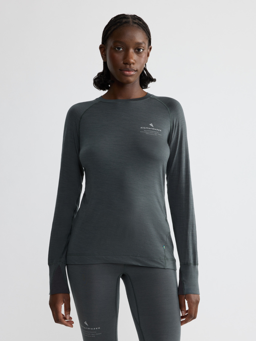 Image 1 for product Fafne Crew LS Tee Women's