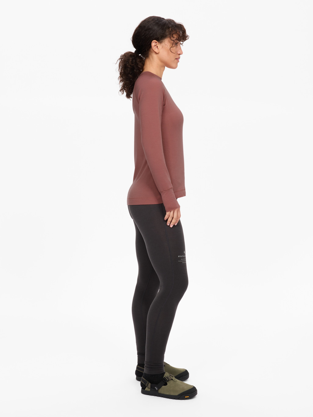 Image 3 for product Fafne Crew LS Tee Women's