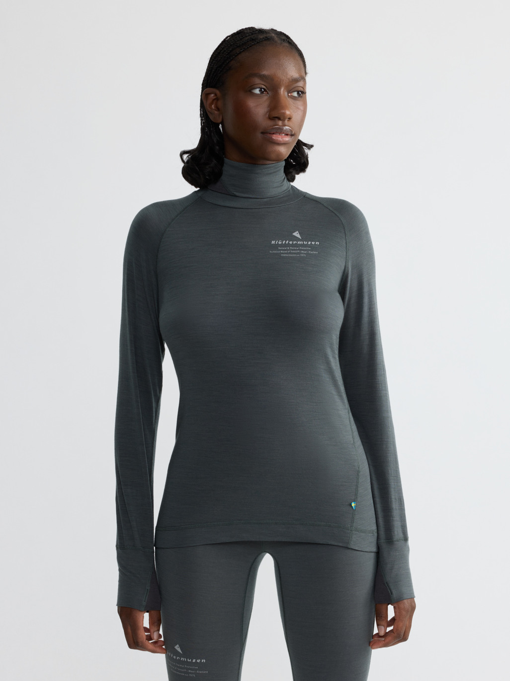 Image 1 for product Fafne Turtle LS Tee Women's